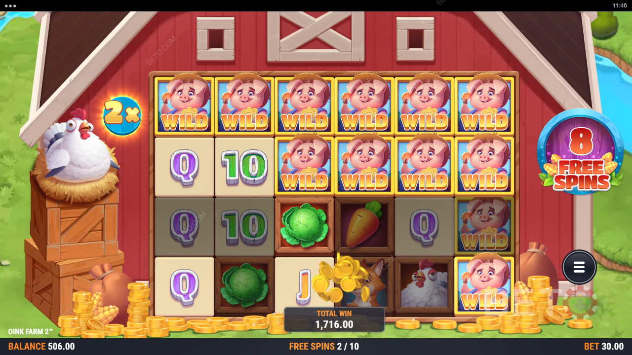 Oink Farm 2 Spela Gratis
