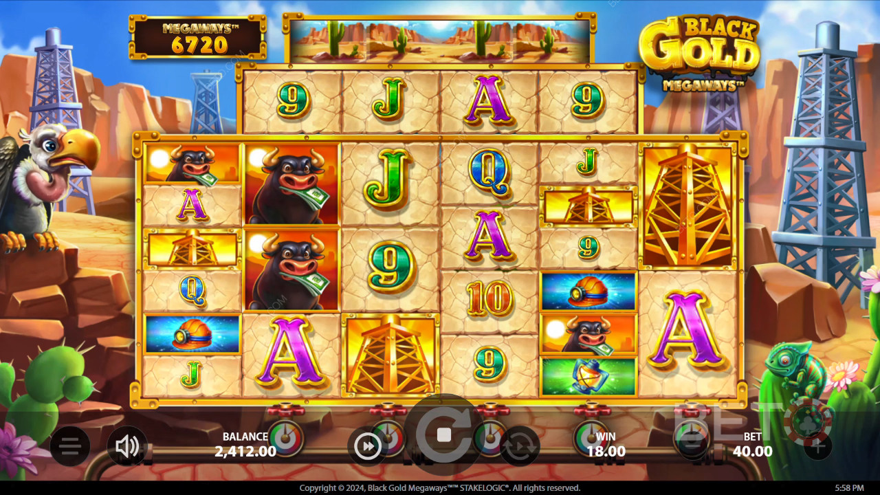 Black Gold Megaways Spela Gratis