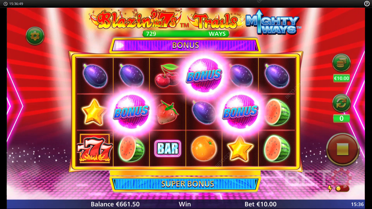 Blazin' Hot 7s Trails Mighty Ways Spela Gratis