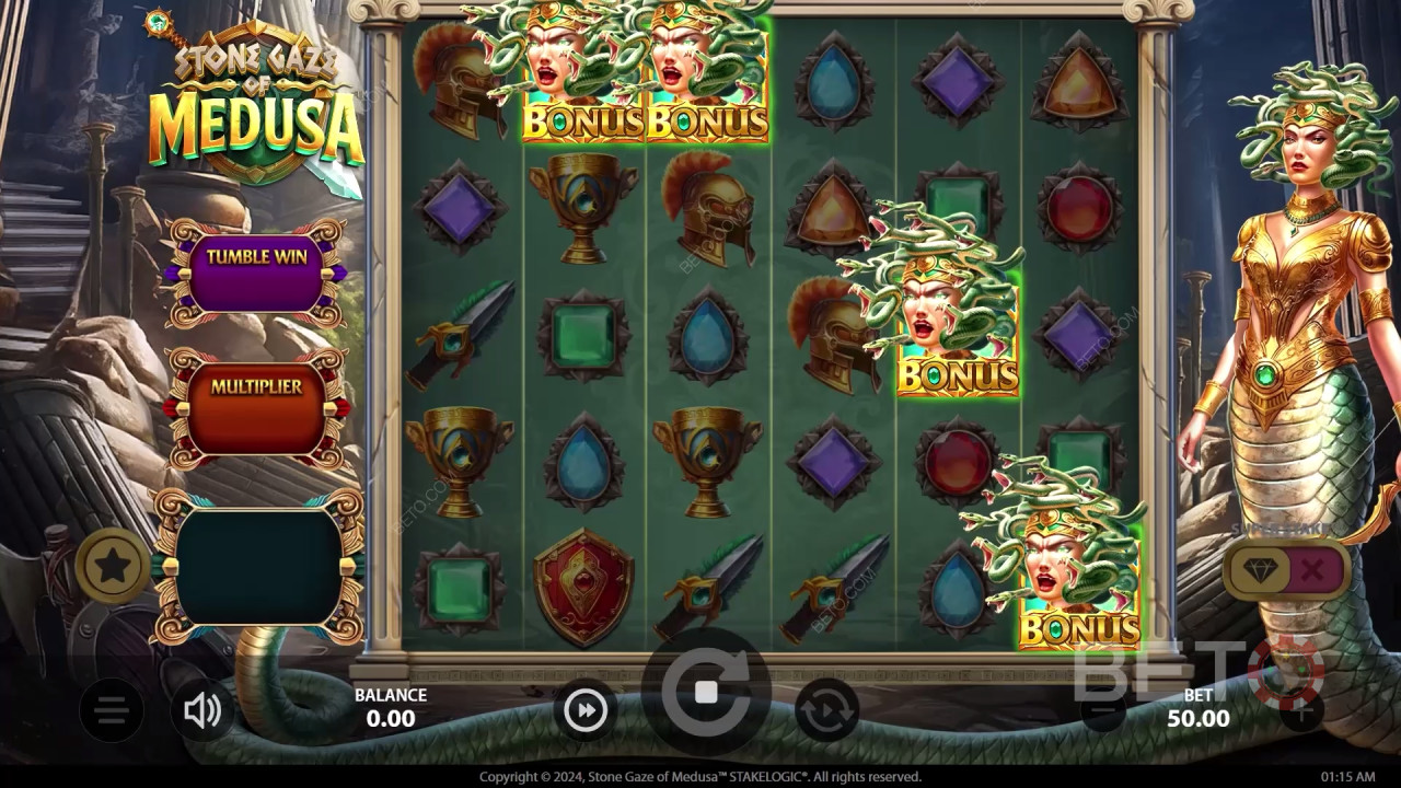 Stone Gaze of Medusa Spela Gratis