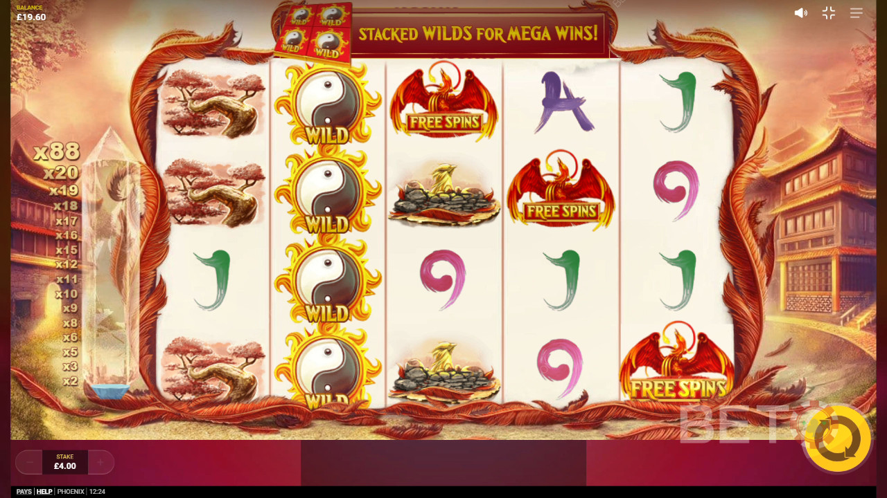 Phoenix (Red Tiger)  Spela Gratis