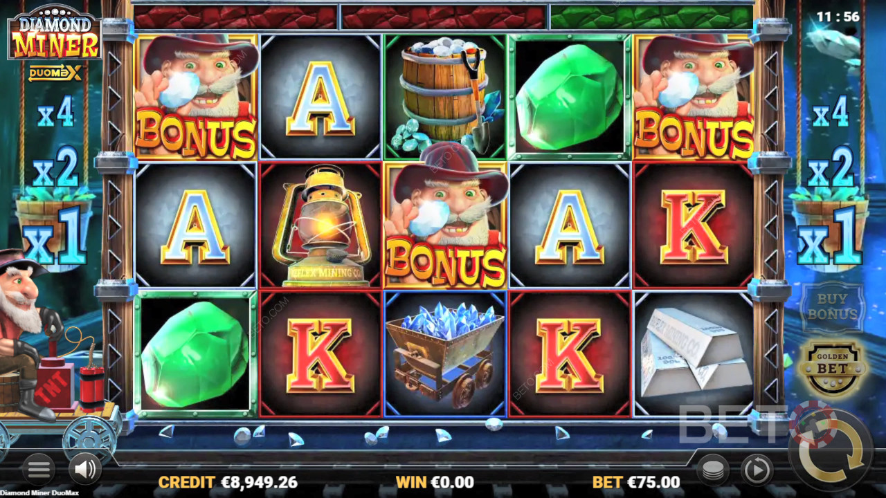 Diamond Miner DuoMax Spela Gratis