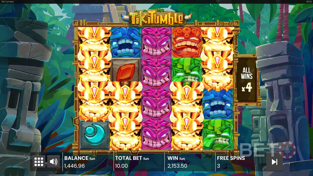 Tiki Tumble  Spela Gratis