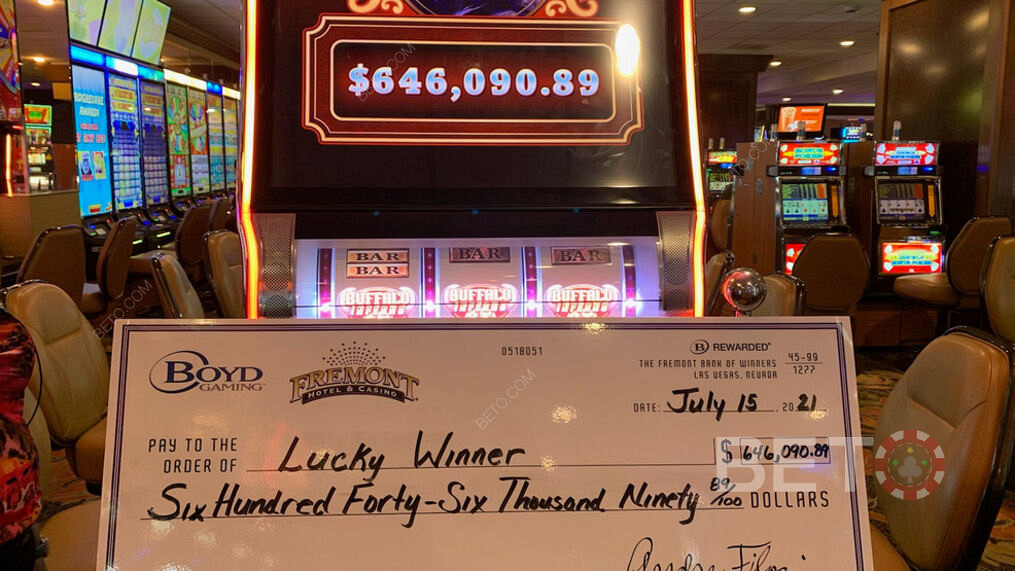 En lycklig vinnare vann mer än 600 000 dollar.