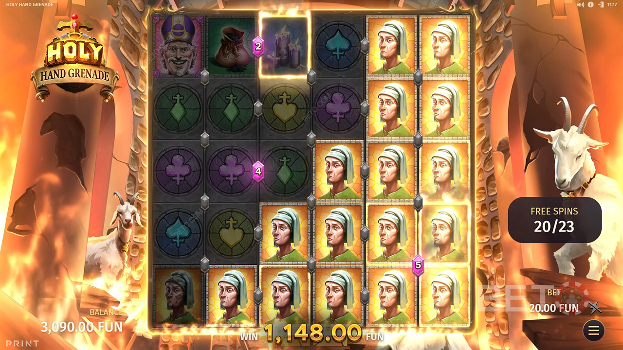 Holy Hand Grenade Review av BETO Slots