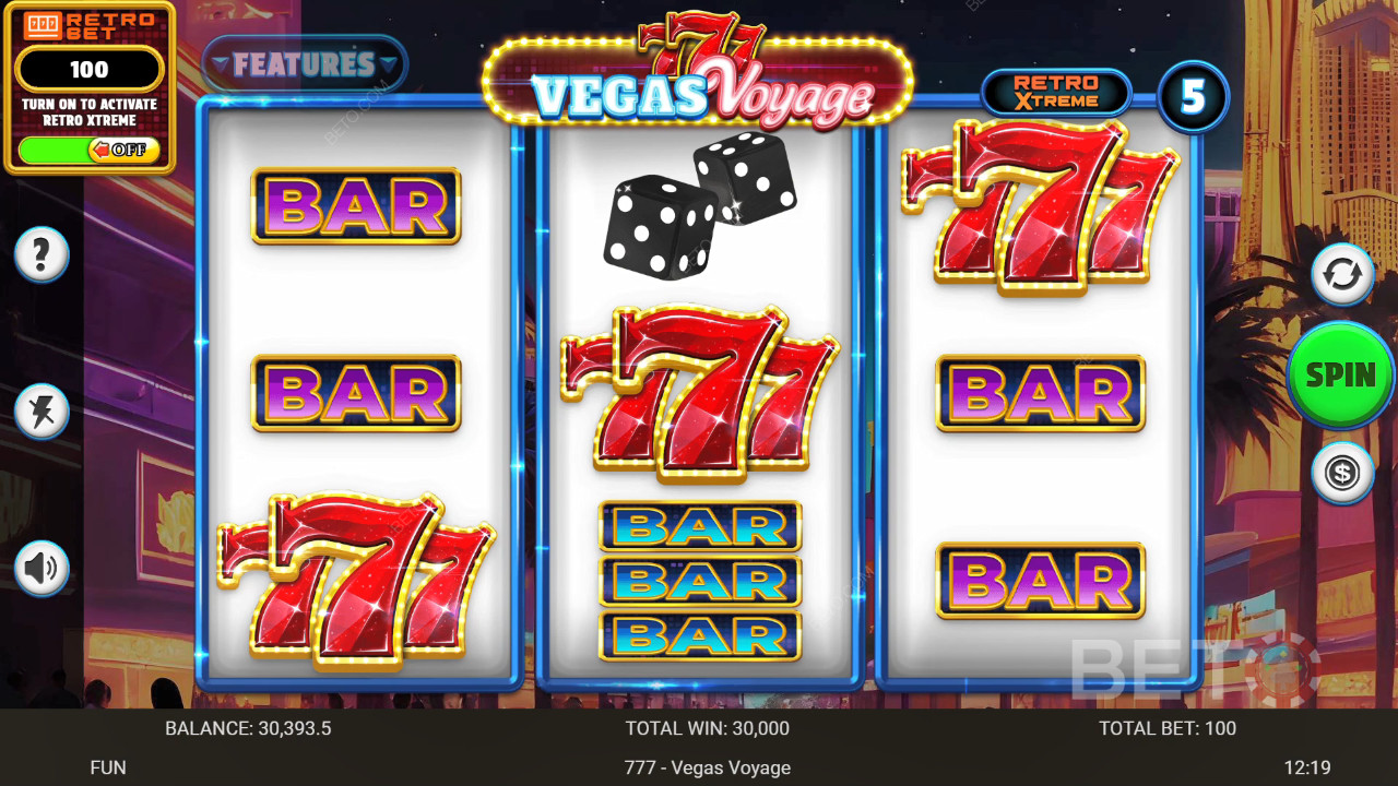 777 - Vegas Voyage Review av BETO Slots