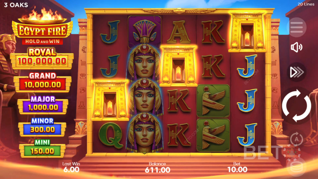 Egypt Fire Spela Gratis
