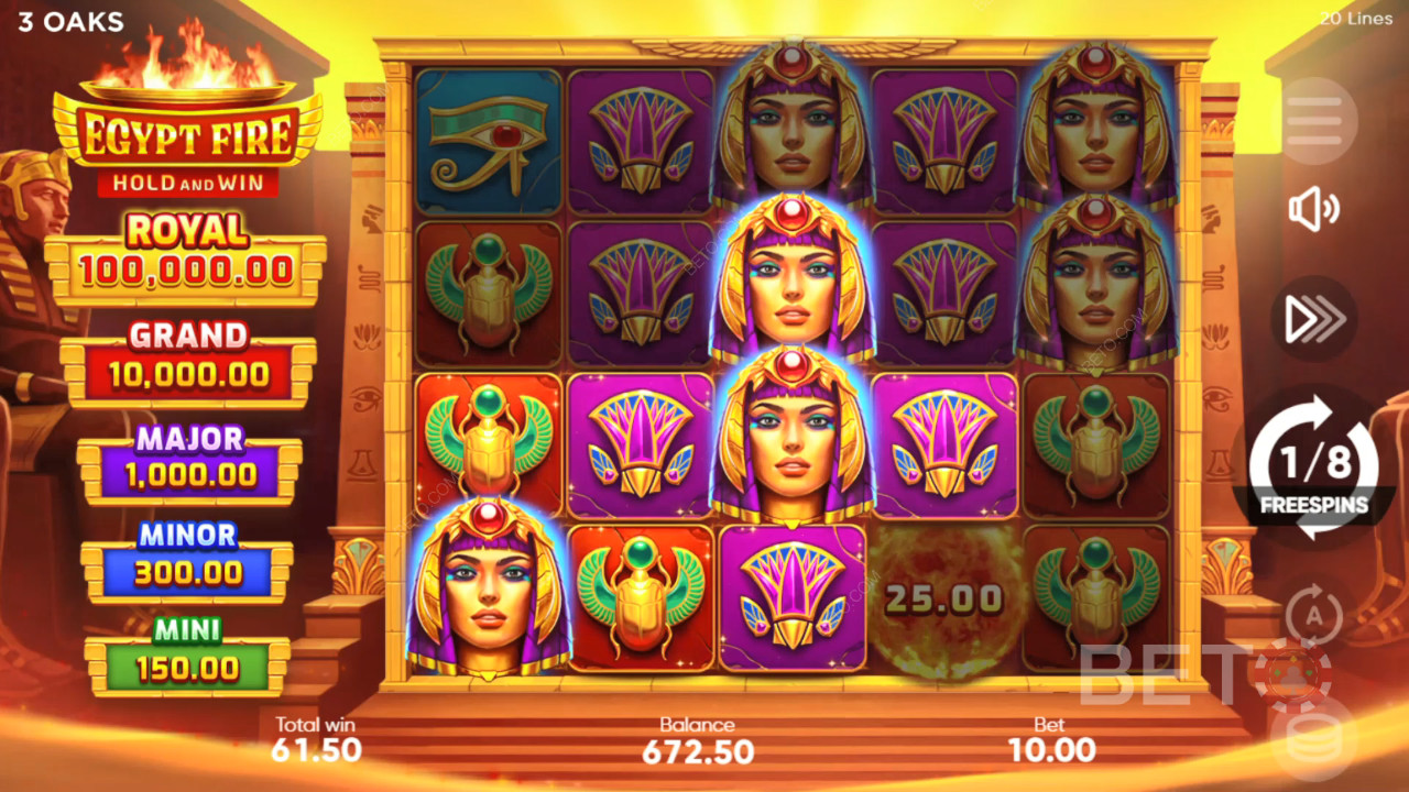 Tema och design: Forntida egyptiskt äventyr