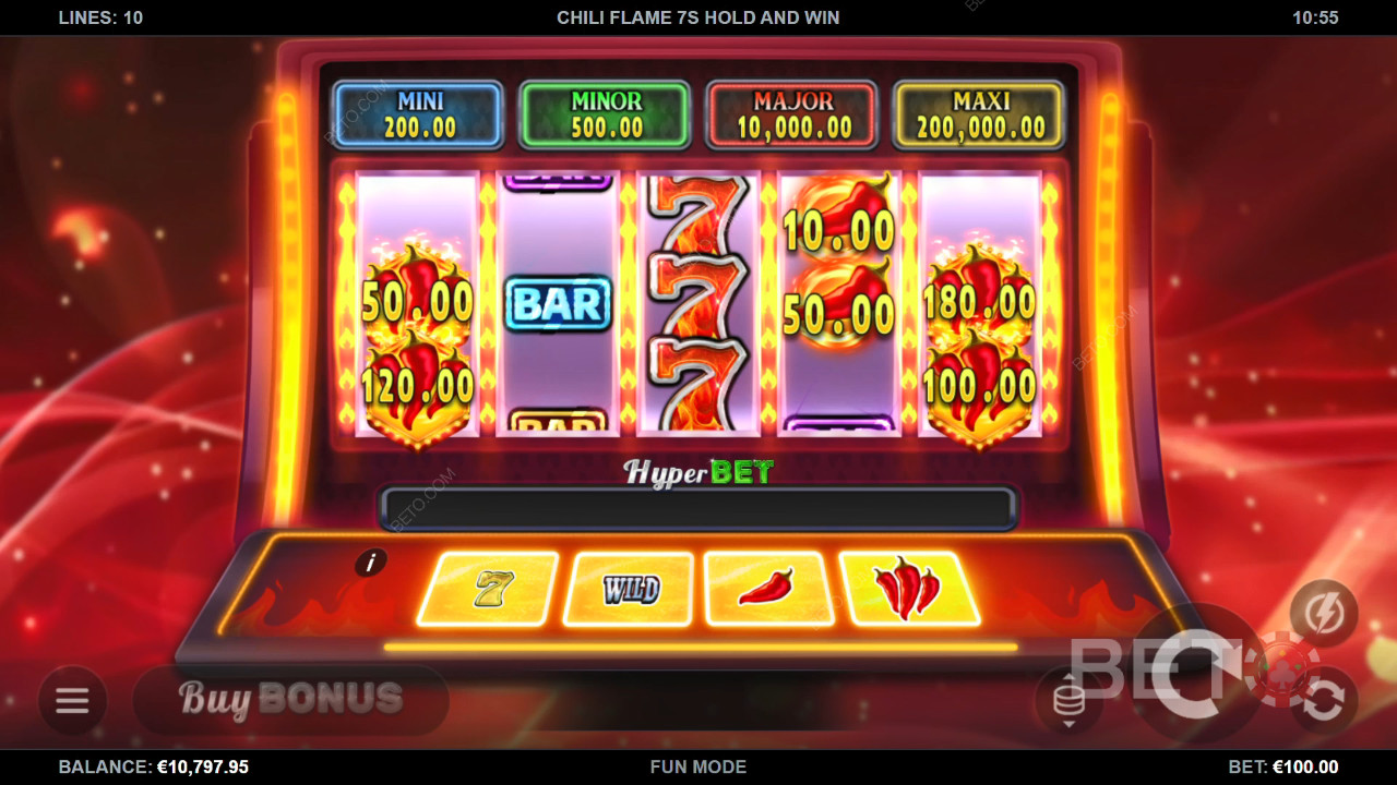 Chili Flame 7s Hold and Win Spela Gratis