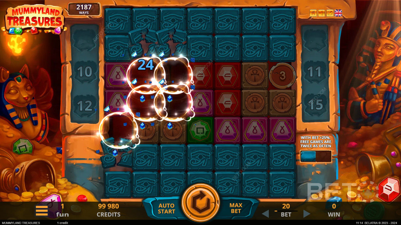 Mummyland skatter: A Slot Ska du snurra den?