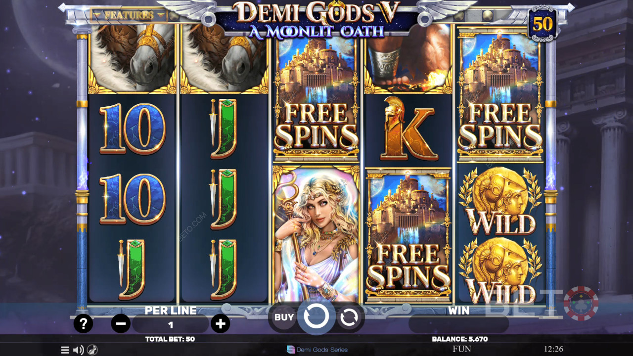 Demi Gods V – A Moonlit Oath Spela Gratis
