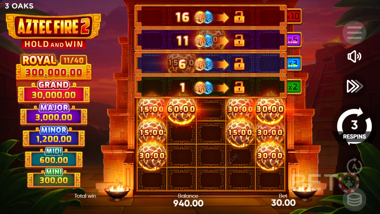 Aztec Fire 2: En online-slot som är värd att snurra?