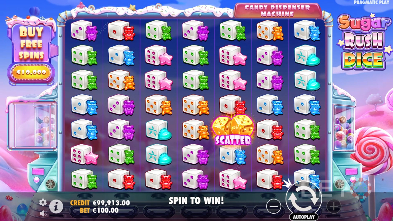 Domslut för Sugar Rush Dice Online slot