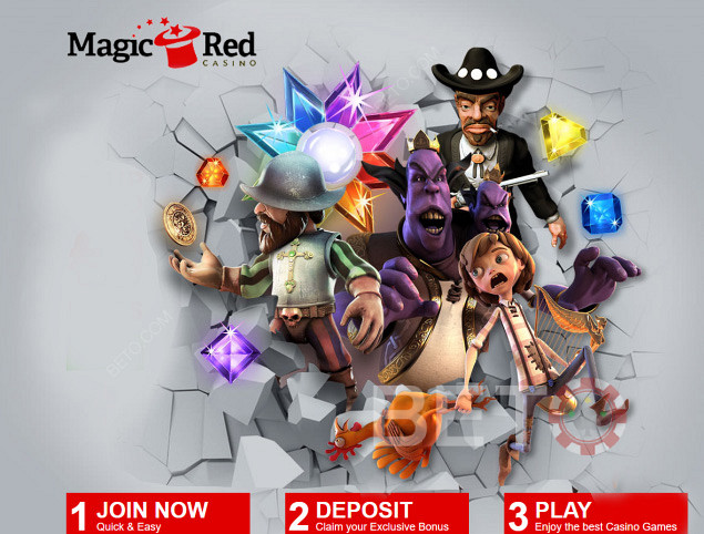 Magic Red casino - roligt och underhållande online casino