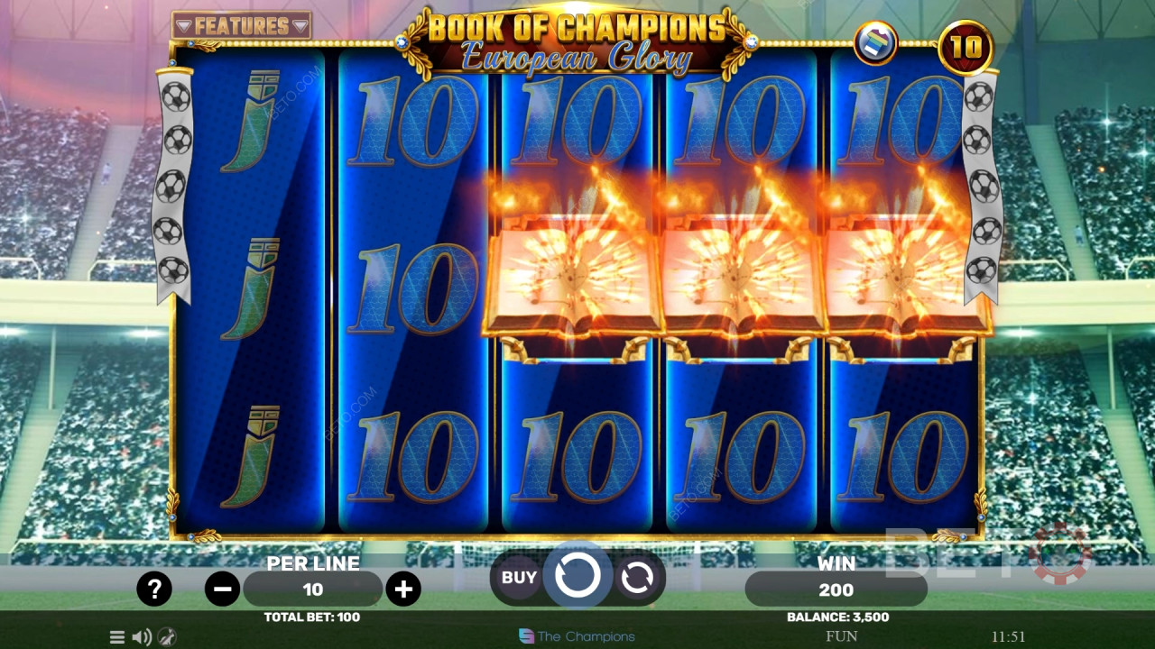 Book of Champions - European Glory Spela Gratis