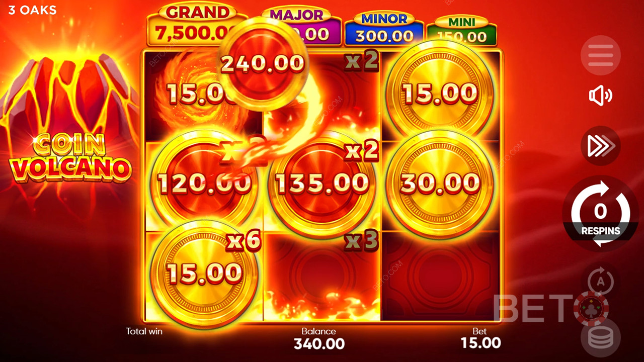Coin Volcano Spela Gratis