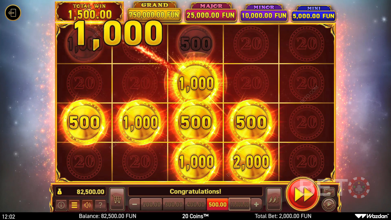 20 Coins Review av BETO Slots