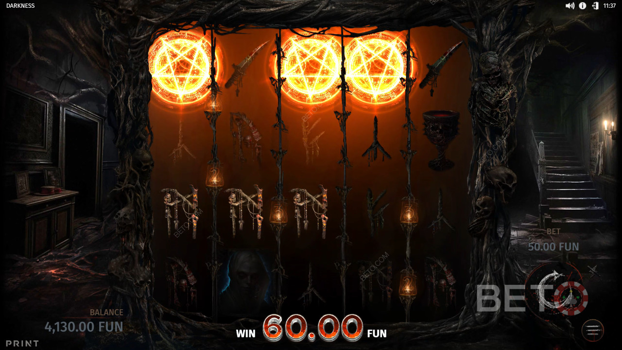 Darkness Review av BETO Slots