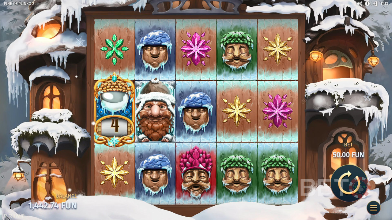 Vinn 20 000 gånger din insats i Pine of Plinko 2 Video Slot!