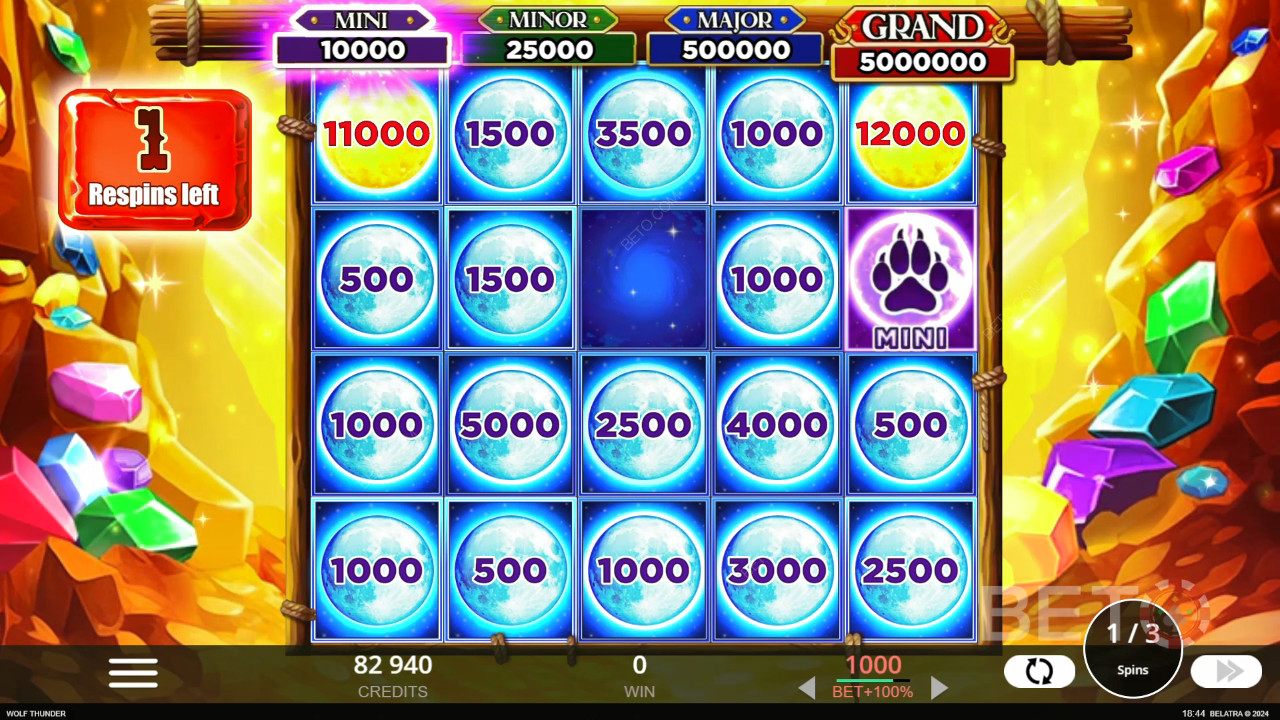 Wolf Thunder Spela Gratis