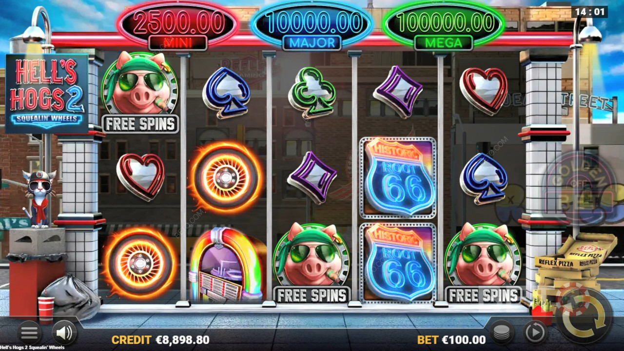 Hells Hogs 2 – Squealin’ Wheels Spela Gratis