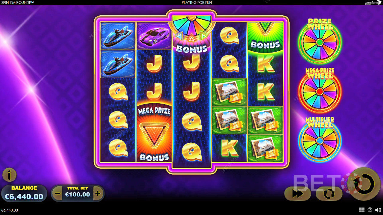Spin 'Em Round Spela Gratis