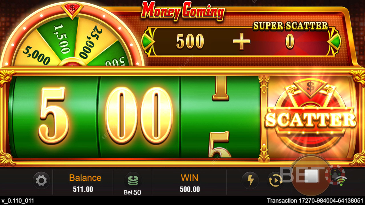 Pengar som kommer recension av BETO Slots