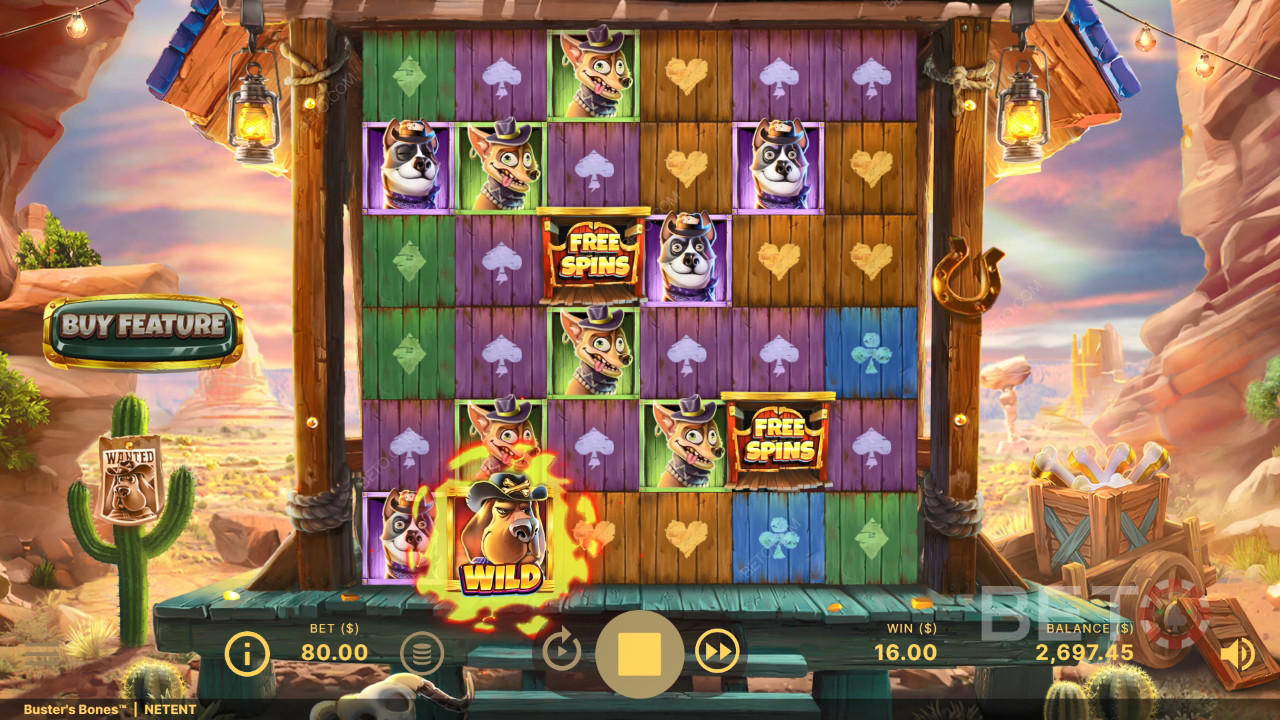 Buster’s Bones Spela Gratis