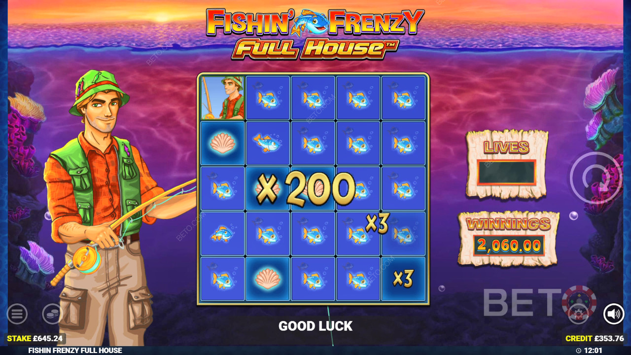 Fishin' Frenzy Full House Spela Gratis