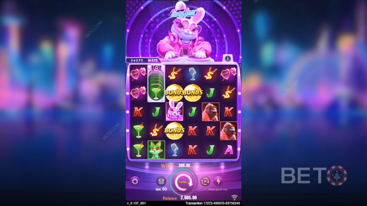 Party Star Review av BETO Slots