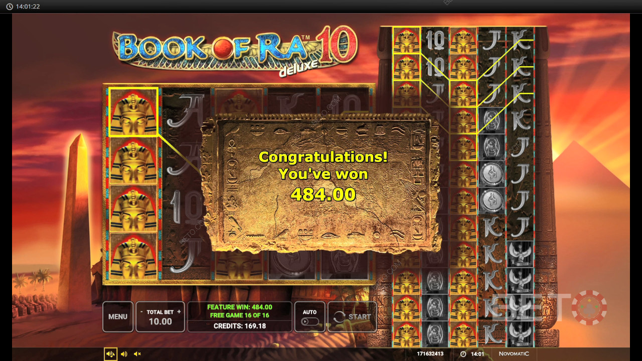 Är Book Of Ra Deluxe 10 Video Slot värt det?