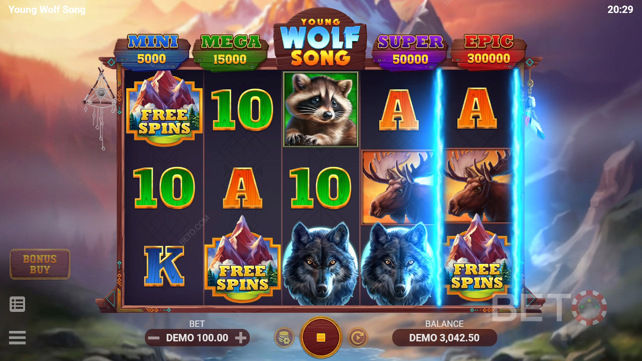 Young Wolf Song Review av BETO Slots
