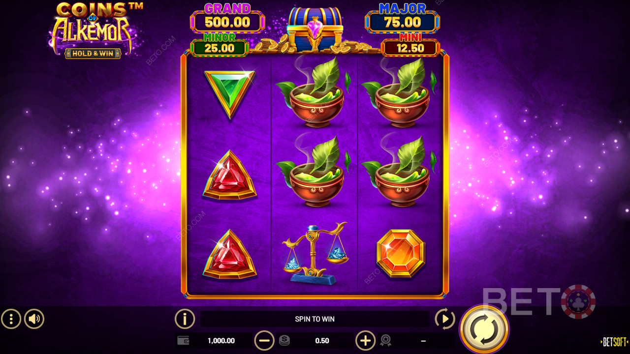 Coins of Alkemor - Hold & Win Video Slot - Vårt utlåtande