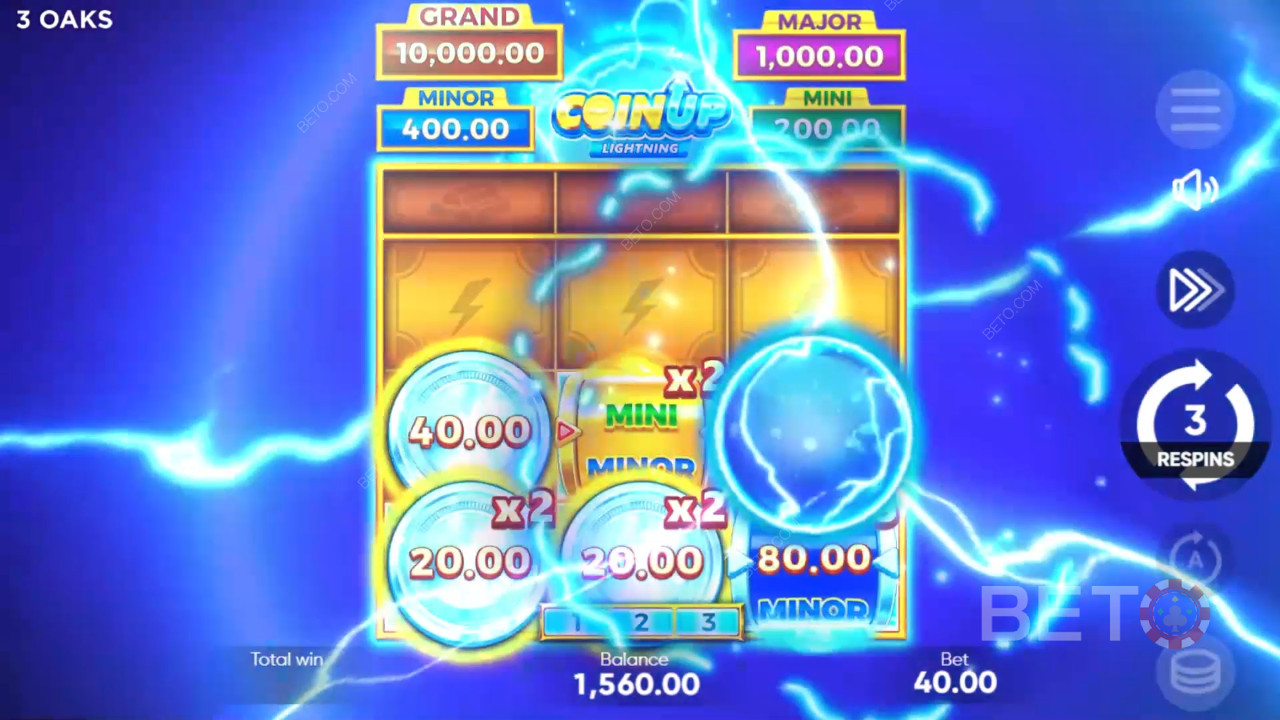 Coin Up: Lightning Spela Gratis