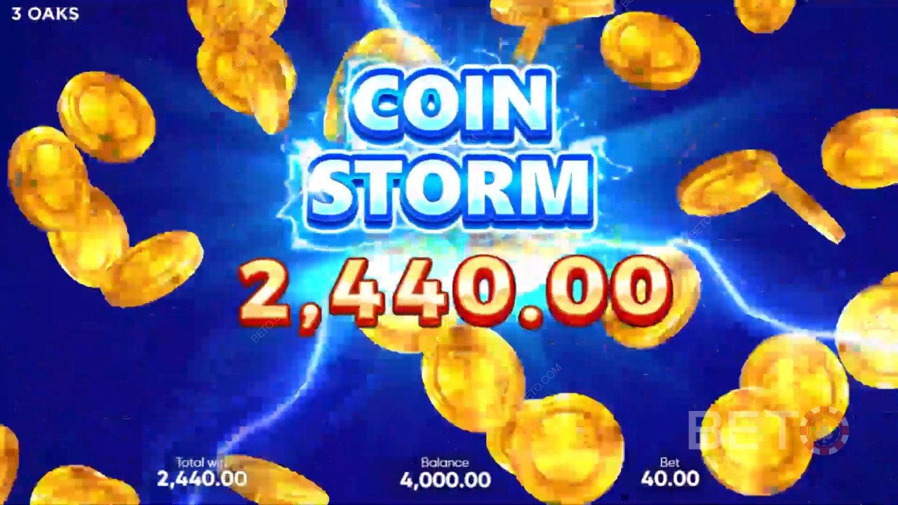 Vinn 500 gånger din insats i Coin Up: Lightning Slot Machine!