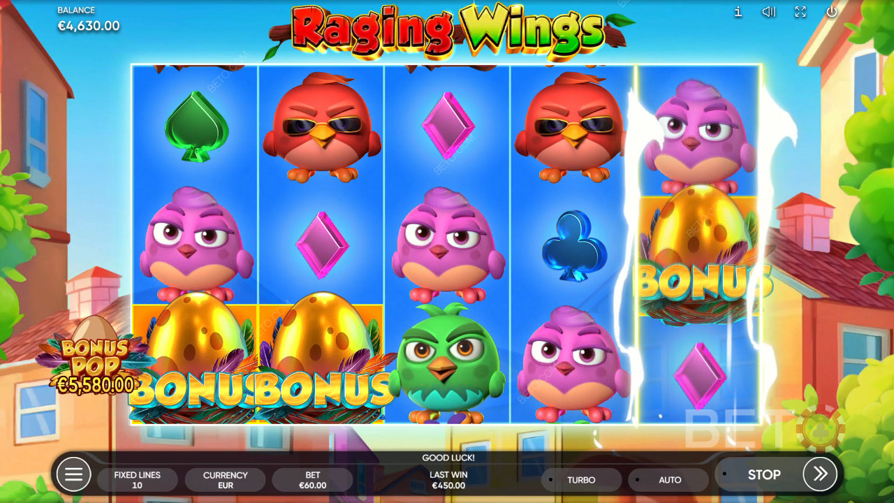 Raging Wings Spela Gratis