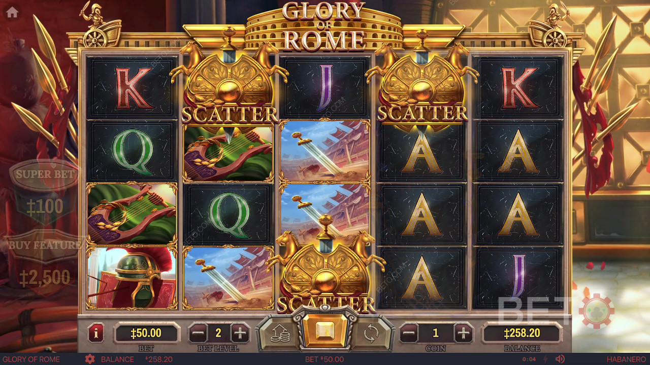 Glory of Rome Review av BETO Slots