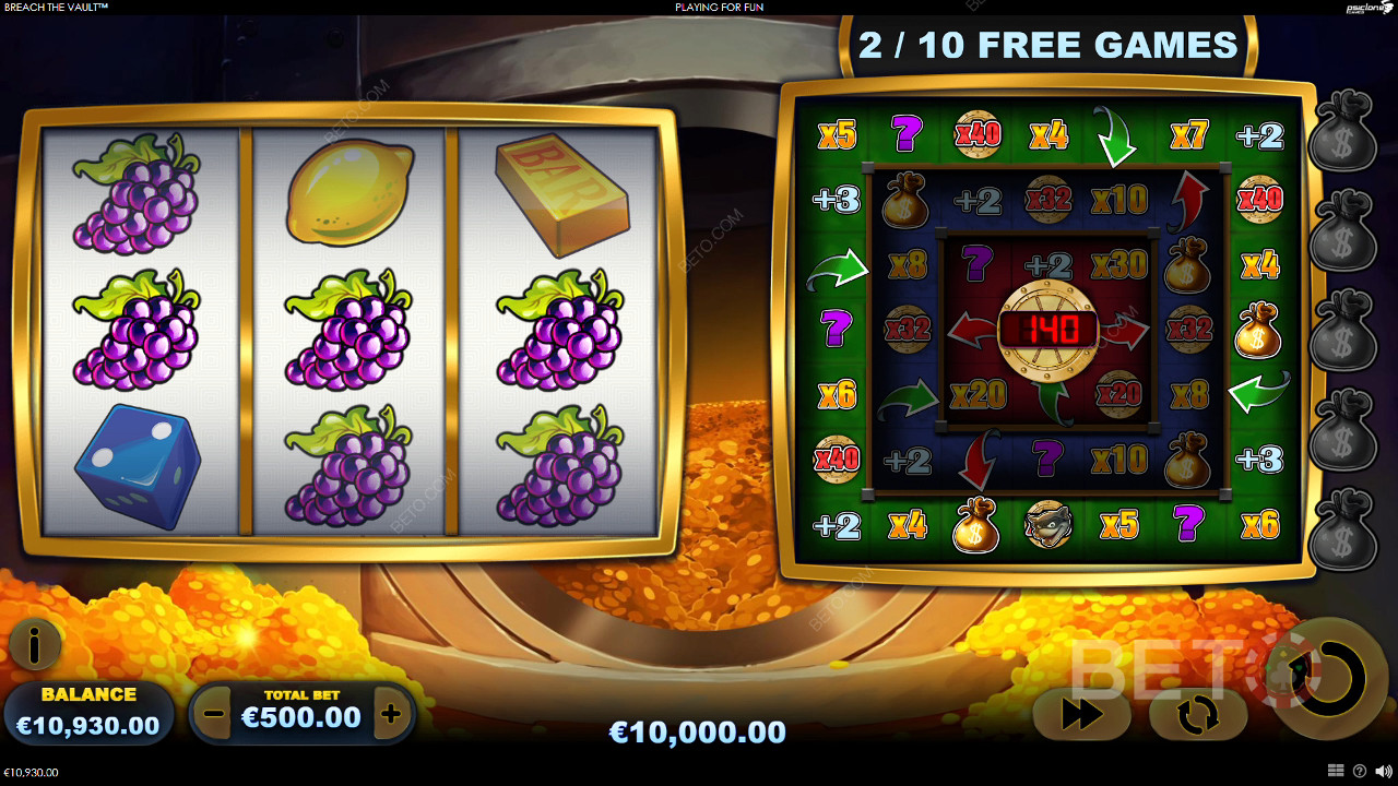Breach The Vault Video Slot - Slutligt omdöme