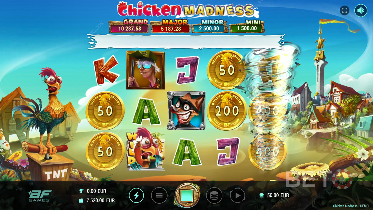 Chicken Madness Spela Gratis