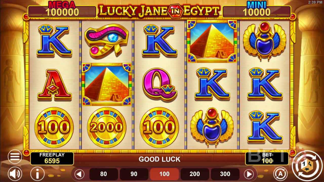 Lucky Jane in Egypt Hold & Win Spela Gratis