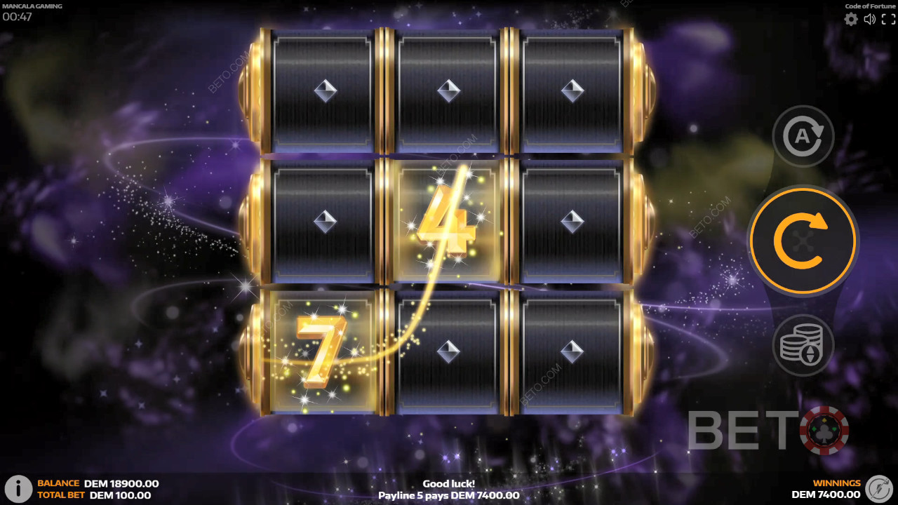 Code of Fortune Review av BETO Slots