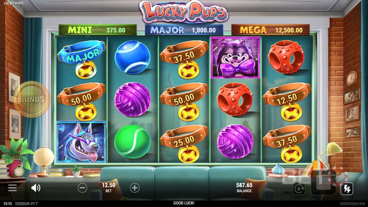 Lucky Pups Spela Gratis