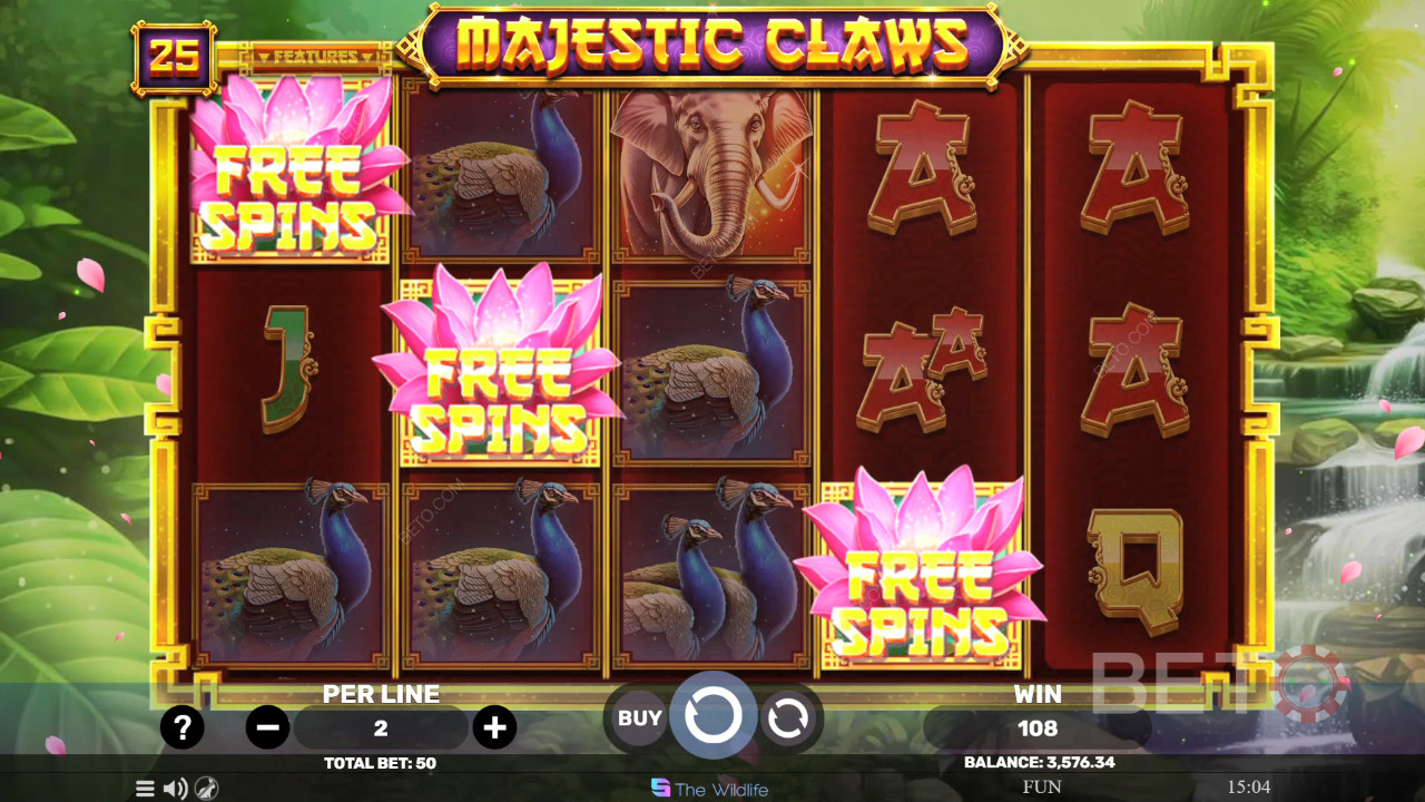 Majestic Claws Spela Gratis
