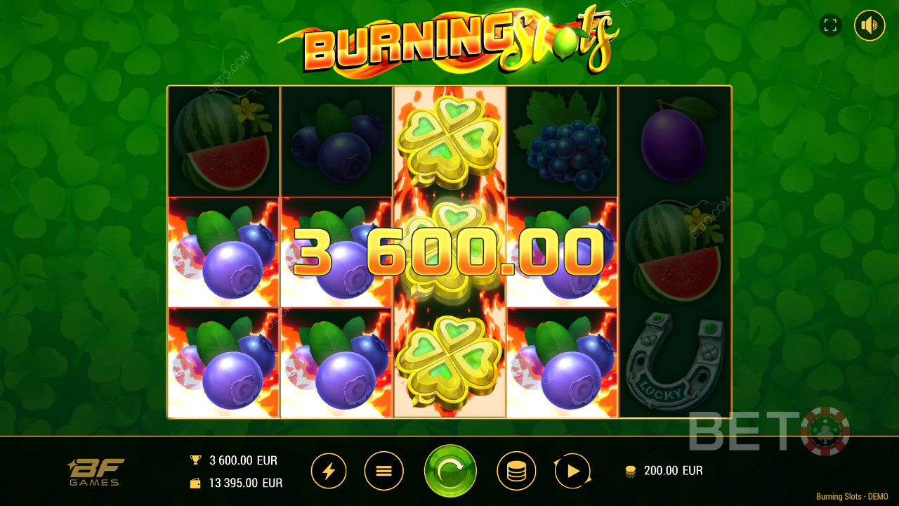 Burning Slots Review av BETO Slots
