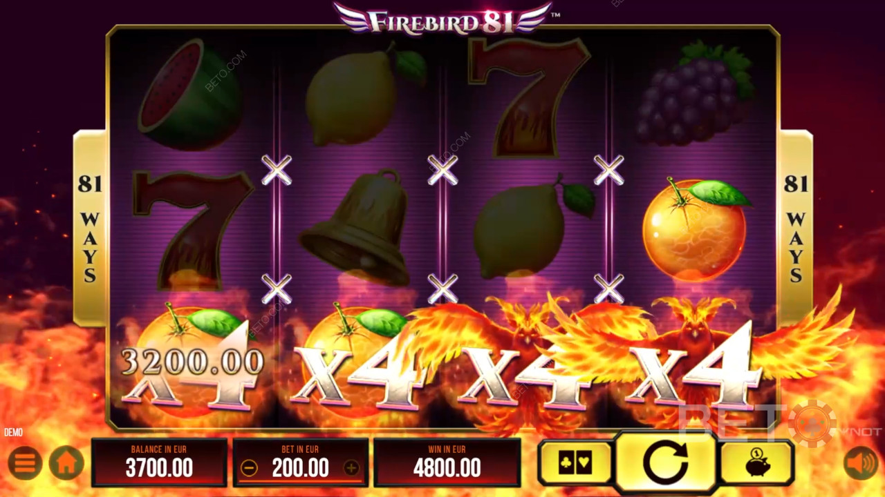 Firebird 81 Granskning av BETO Slots