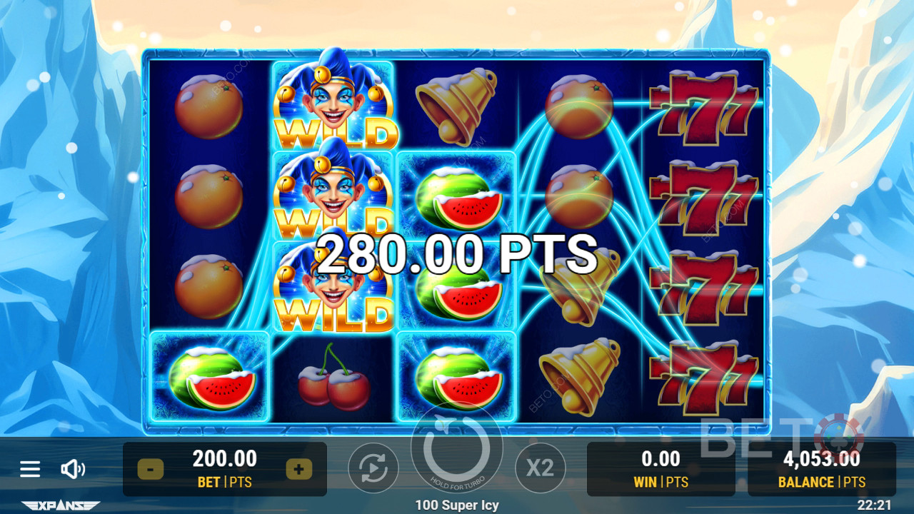 100 Super Icy Spela Gratis