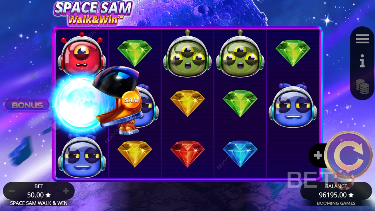 Space Sam Walk and Win Spela Gratis