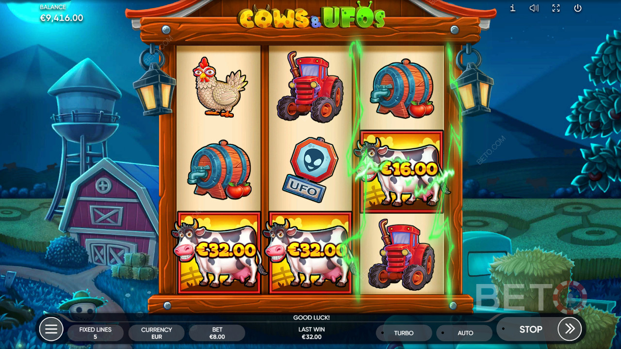 Cows & UFOs Spela Gratis