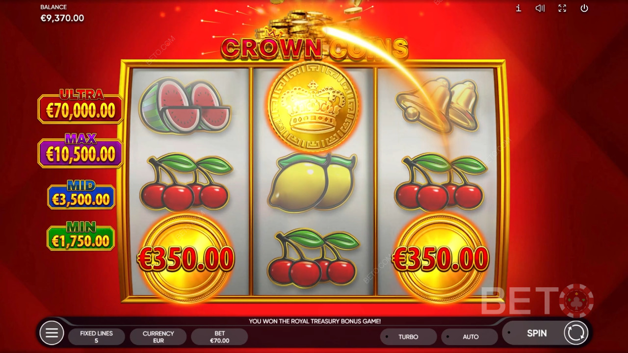 Crown Coins Spela Gratis