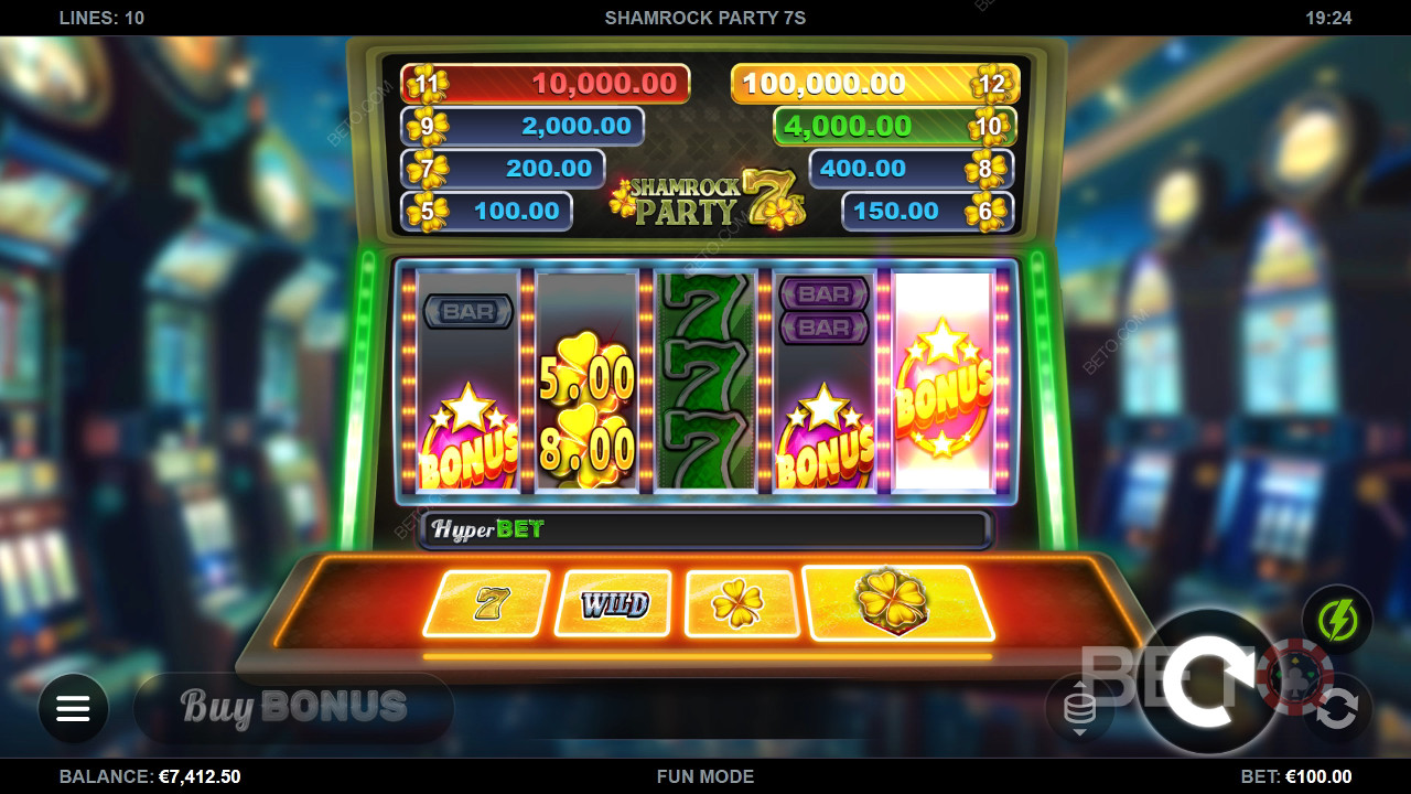 Shamrock Party 7s Spela Gratis